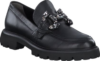 Kennel & Schmenger Damen-Slipper aus Leder 100001000021 (Schwarz)