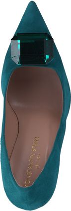 Konstantin Starke Leder-Pumps für Damen 122602000000 (Petrol)