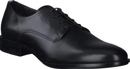 BOSS COLBY DERBY Herren-Schnürschuhe aus Leder 230001000002 (Schwarz)