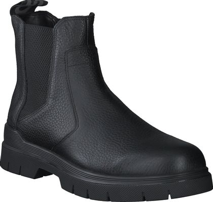 BOSS RYAN Leder-Stiefeletten für Herren 213001000010 (Schwarz)