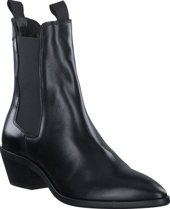 Gant BROOMLY Damen-Stiefeletten aus Leder 106001000013 (Schwarz)