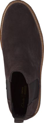Clarks CLARKDALE EASY Herren-Stiefeletten aus Leder 213202000000 (Braun)
