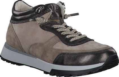 Paul Green Damen-Schnürschuhe aus Leder 101221000000 (Braun/Bunt)