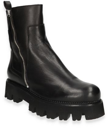Konstantin Starke Damen-Winter-Boots aus Leder 192001000018 (Schwarz)