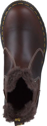 Dr. Martens LEONORE Winter-Boots für Damen aus Leder 192201000000 (Braun)