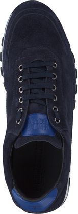 Candice Cooper RUNPI Herren-Sneaker aus Leder 244102000005 (Blau)