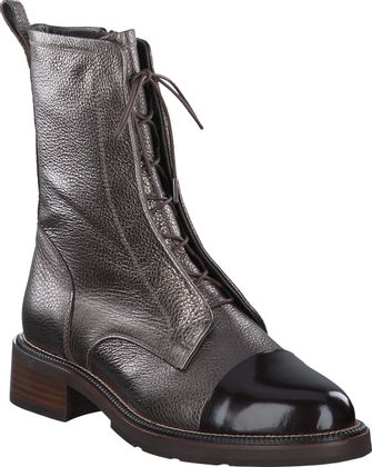 Pertini PULIDO Damen-Stiefeletten aus Leder 105201000006 (Bronze)