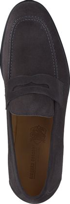 Richard Gordon Leder-Slipper für Herren 226402000000 (Dunkelgrau)