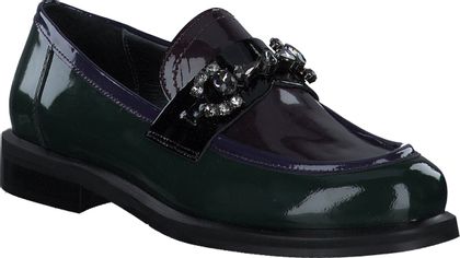 Maripé Damen-Trotteur aus Leder 110683000000 (Grün/Lila)