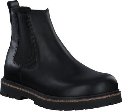 Birkenstock HIGHWOOD Herren-Boots aus Leder 213001000017 (Schwarz)