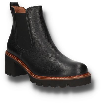 Paul Green Damen-Stiefeletten aus Leder 107001000002 (Schwarz)