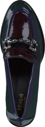 Maripé FIONA Damen-Trotteur aus Leder 111683000000 (Grün/Bunt)