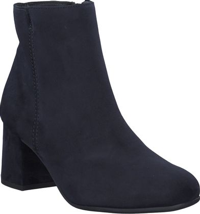 Paul Green Leder-Stiefeletten für Damen 106102000010 (Dunkelblau)