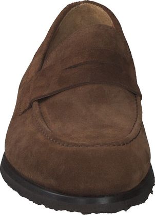 Antonio Maurizi Herren-Slipper aus Leder 226202000000 (Braun)