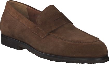 Antonio Maurizi Herren-Slipper aus Leder 226202000000 (Braun)