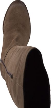 Phillip Hardy Damen-Stiefel aus Leder 195302000000 (Beige/Braun)