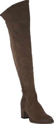 Phillip Hardy Damen-Stiefel aus Leder 195302000000 (Beige/Braun)