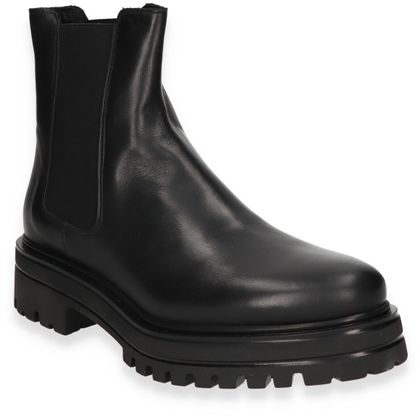 Shirley Mae Leder-Boots für Damen 102001000040 (Schwarz)