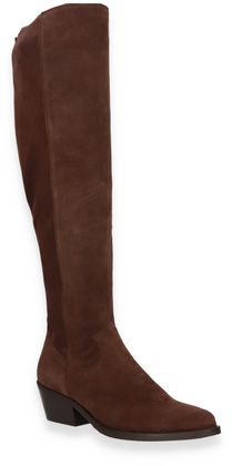 Donna Carolina Overknee-Stiefel für Damen 107222000005 (Dunkelbraun)