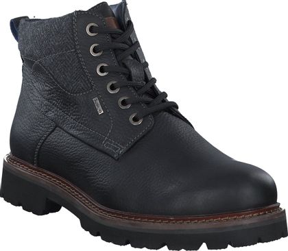 Knixmax Herren Schneestiefel Schwarz Wasserdichte Sohle Winterstiefel