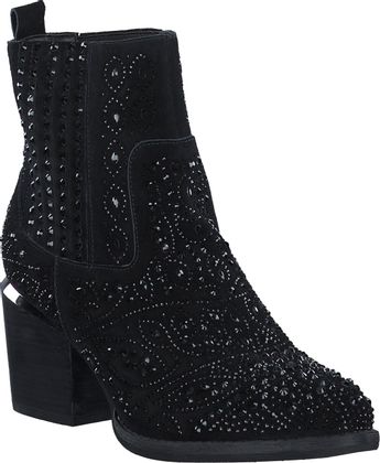 Eddie Rodriguez Damen-Stiefeletten 106002000014 (Schwarz)