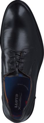 LLOYD KOS Herren-Schnürschuhe Extraweit 276001000001 (Schwarz)