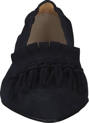 Trumans Damen-Slipper aus Leder 103102000005 (Blau)
