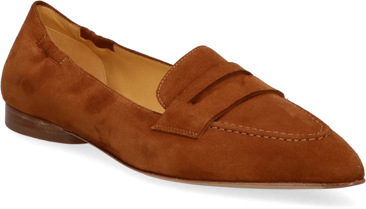 Trumans Damen-Slipper aus Leder 103222000003 (Braun) Bild 01