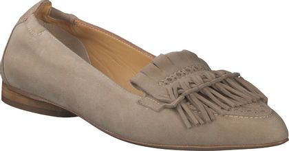 Trumans Damen-Slipper aus Leder 103302000007 (Beige)