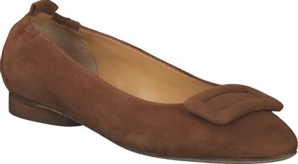 Trumans Damen-Ballerinas aus Leder 103222000002 (Braun)