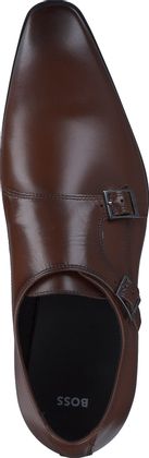 BOSS THEON Doppelmonk Business-Slipper 225221000000 (Mittelbraun)