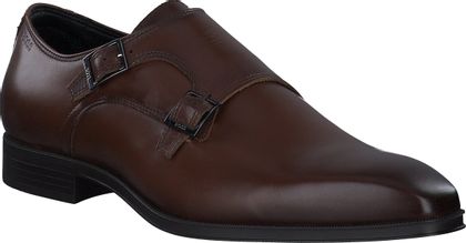 BOSS THEON Doppelmonk Business-Slipper 225221000000 (Mittelbraun)