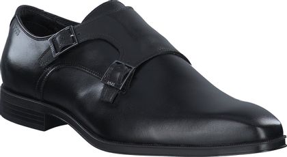 BOSS THEON Doppelmonk Business-Slipper 225001000001 (Schwarz)