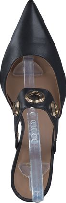 BOSS JANET Damen-Pantoletten aus Leder 181001000000 (Schwarz)