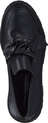 Kennel & Schmenger Damen-Slipper aus Leder 100001982696 (Schwarz)