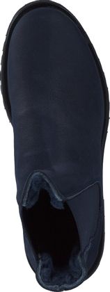 Shirley Mae Damen-Winter-Boots aus Leder 192102000001 (Blau)