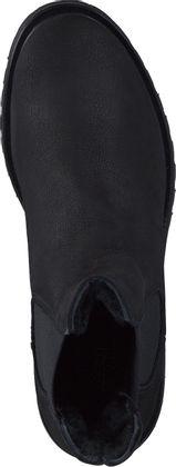 Shirley Mae Damen-Winter-Boots aus Leder 192002000008 (Schwarz)