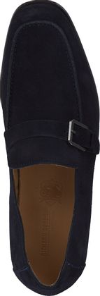 Richard Gordon Herren-Slipper aus Leder 226102000004 (Blau)