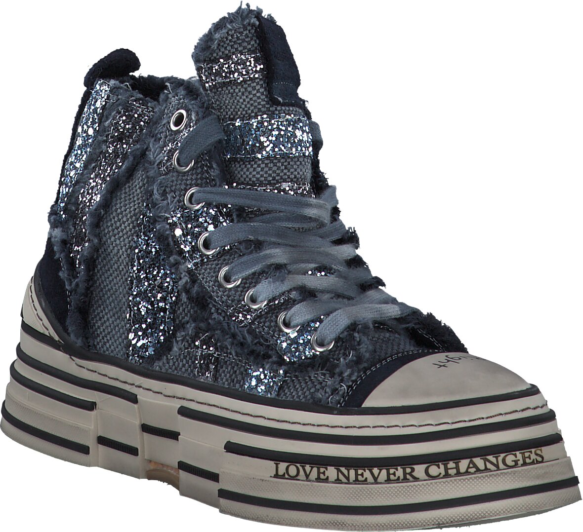 Rebecca White Damen-High-Top-Sneaker 102101000000 (Blau