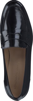 Konstantin Starke Damen-Slipper aus Leder 110001000015 (Schwarz)