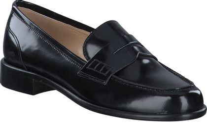 Konstantin Starke Damen-Slipper aus Leder 110003024223 (Schwarz 