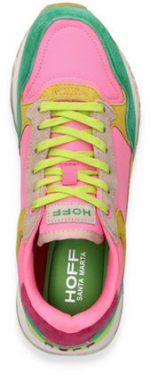 Thehoffbrand SANTA MARTA Damen-Sneaker 101592000004 (Pink/Grün)