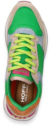 Thehoffbrand GOLD COAST Damen-Sneaker 101682000001 (Grün/Beige)