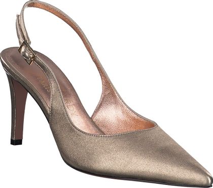 Phillip Hardy Damen-Slingpumps aus Leder 132301000003 (Gold)