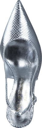 Phillip Hardy Damen-Slingpumps aus Leder 132915000000 (Silber)