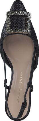 Konstantin Starke STEFI Damen-Slingpumps 132007000001 (Schwarz)