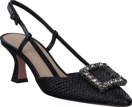 Konstantin Starke STEFI Damen-Slingpumps 132007000001 (Schwarz)