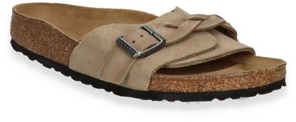 Birkenstock OITA BRAIDED Damen-Pantoletten 591222000000 (Taupe)