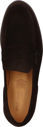 Richard Gordon Herren-Slipper aus Leder 226202000004 (Braun)