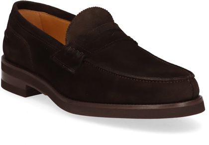 Richard Gordon Herren-Slipper aus Leder 226202000004 (Braun)